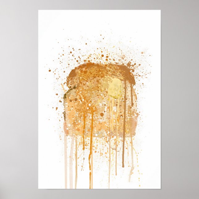 Buttered Toast Poster (Front)