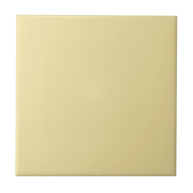 Buttered Up Square Kitchen and Bathroom Ceramic Tile (Front)