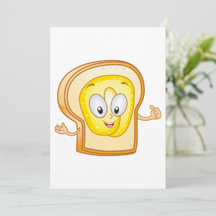 Butterface Bread Invitation