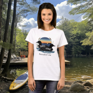 Butterfield Lake Loon Pair T-Shirt