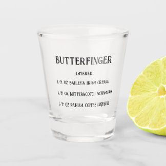 Butterfinger novelty shot glass