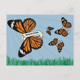 Butterfles Postcard