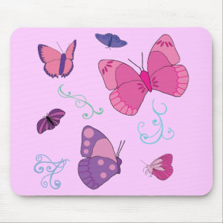 Butterflies 2 mouse pad