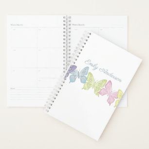 Butterflies 5.5" x 8.5" Weekly/Monthly Planner