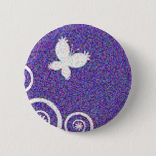 Butterflies 6 Cm Round Badge