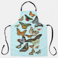 Butterflies All-Over Print Apron