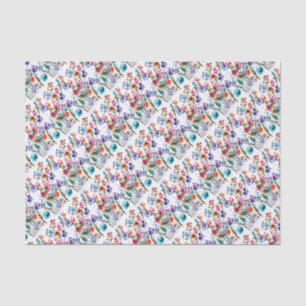 BUTTERFLIES AND BLOOMS TISSUE PAPER