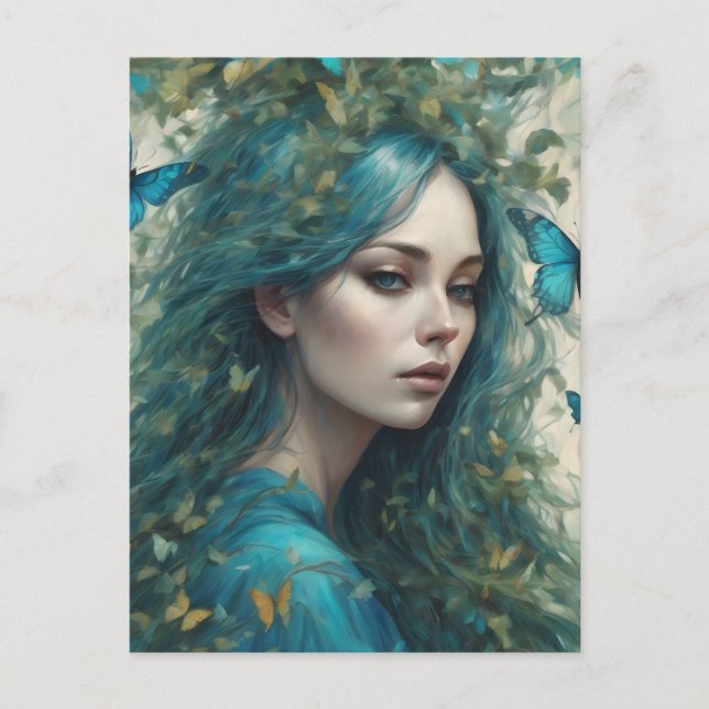 Butterflies and Blues Series 5 Postcard (Front)