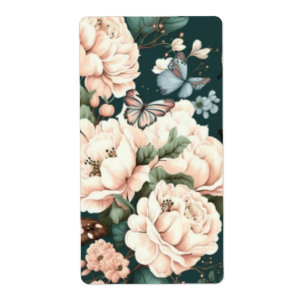 Butterflies and flowers 