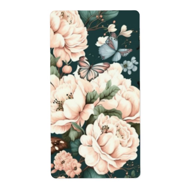 Butterflies and flowers  (Front)