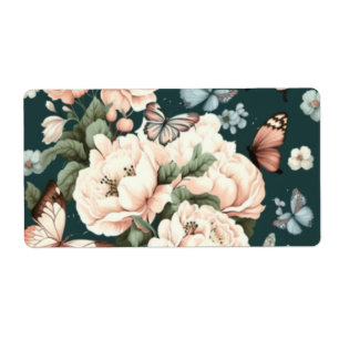 Butterflies and flowers 