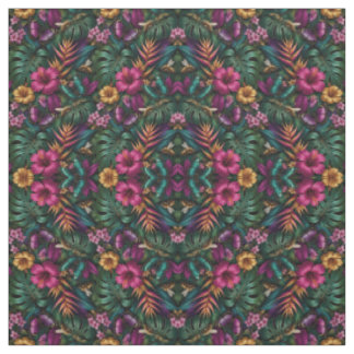 Butterflies and Honey Bees Jungle Dreams Fabric