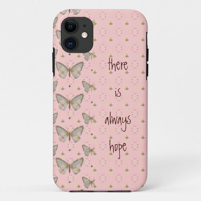 Butterflies and Hope iphone 5 Case (Back)