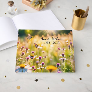 Butterflies and Wildflowers Guest Book