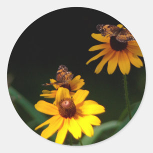 Butterflies and Wildflowers Stickers