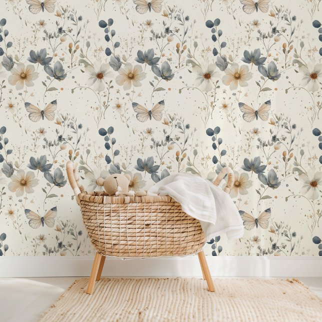 Butterflies and Wildflowers Wallpaper (Creator Uploaded)