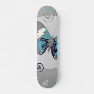 Butterflies at Night Skateboard