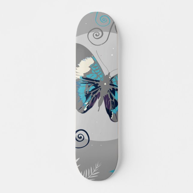 Butterflies at Night Skateboard (Front)