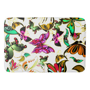 Butterflies Bath Mat