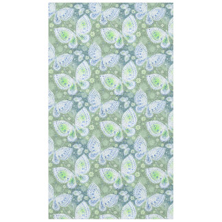 Butterflies Blues & Greens  Tablecloth