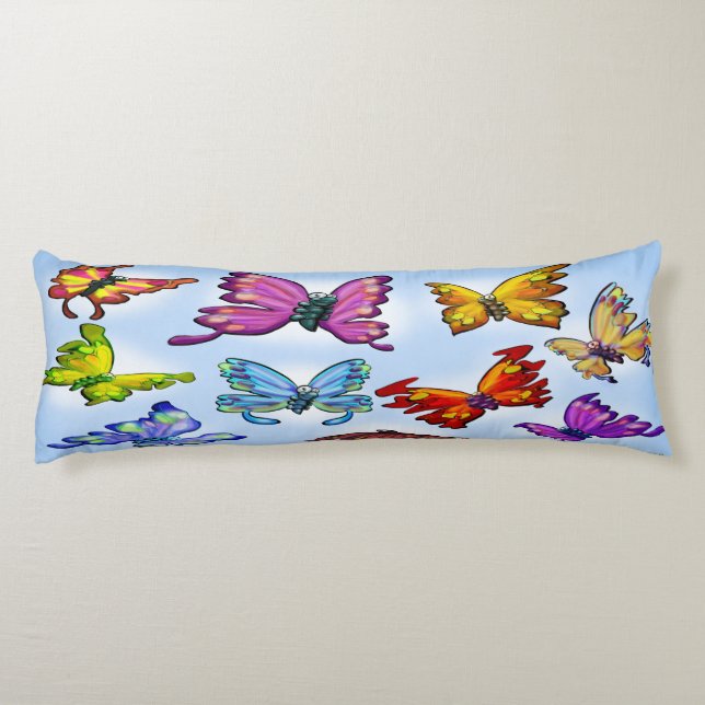 Butterflies Body Cushion (Back)