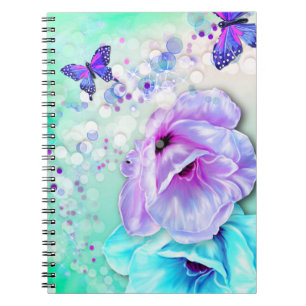 Butterflies, Bokeh and Flowers Notebook