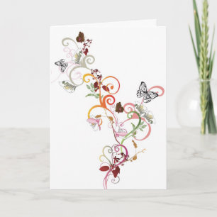 Butterflies Card