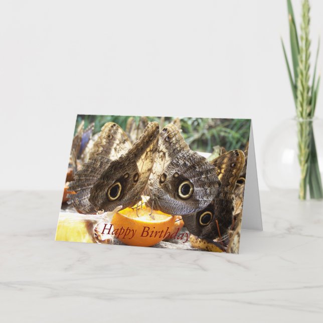 BUTTERFLIES CARD (Front)