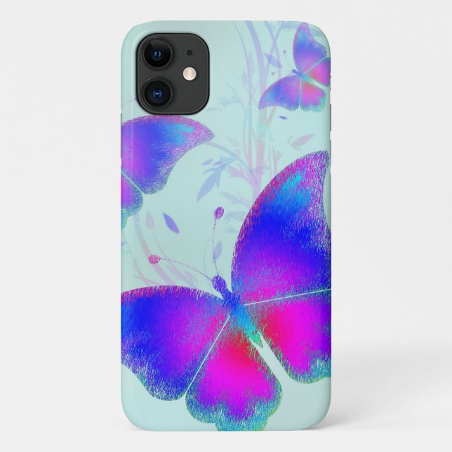 Butterflies Case-Mate iPhone Case (Back)