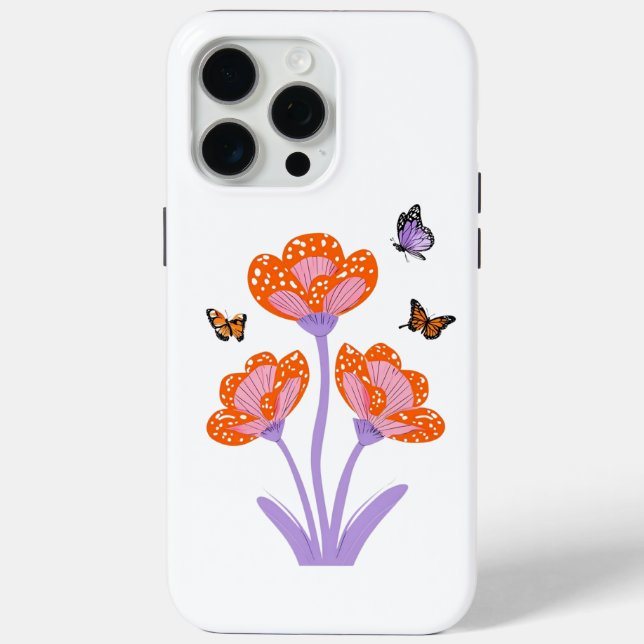 Butterflies Case-Mate iPhone Case (Back)