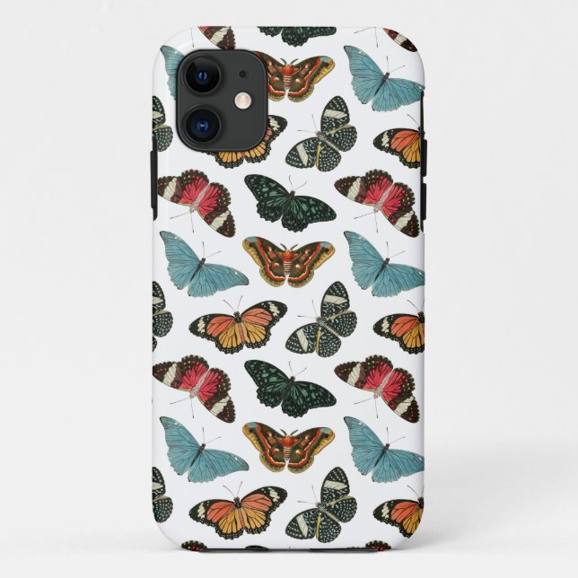 Butterflies Case-Mate iPhone Case (Back)