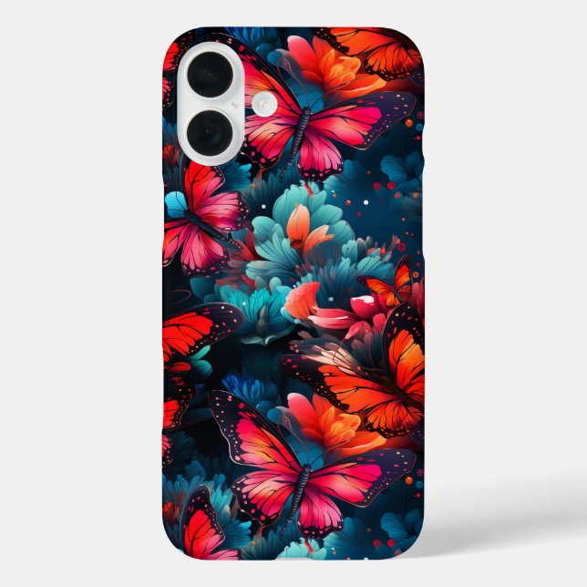 Butterflies Case-Mate iPhone Case (Back)