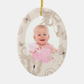 Butterflies Ceramic Ornament