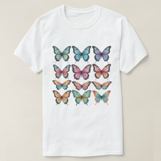 Butterflies Clip Art T-Shirt