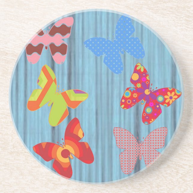 Butterflies Coaster (Front)