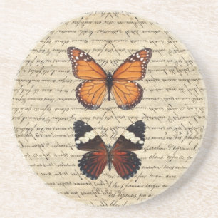 butterflies coaster