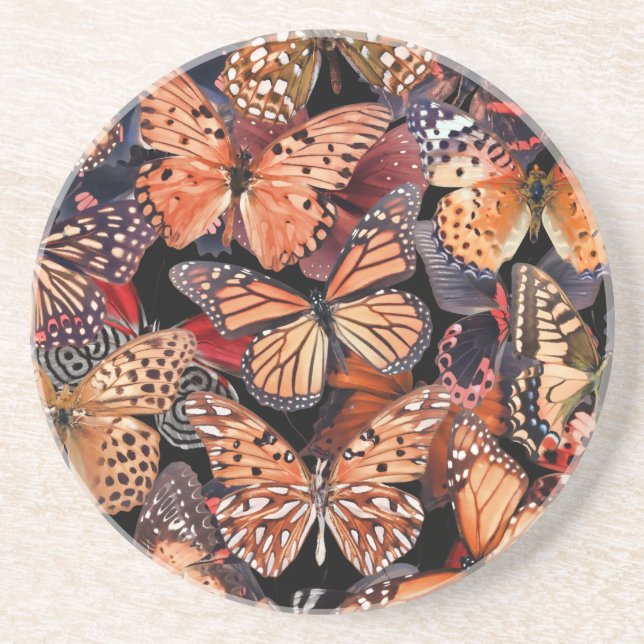 Butterflies Coaster (Front)