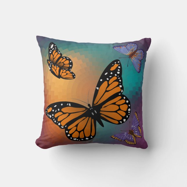 BUTTERFLIES CUSHION (Front)