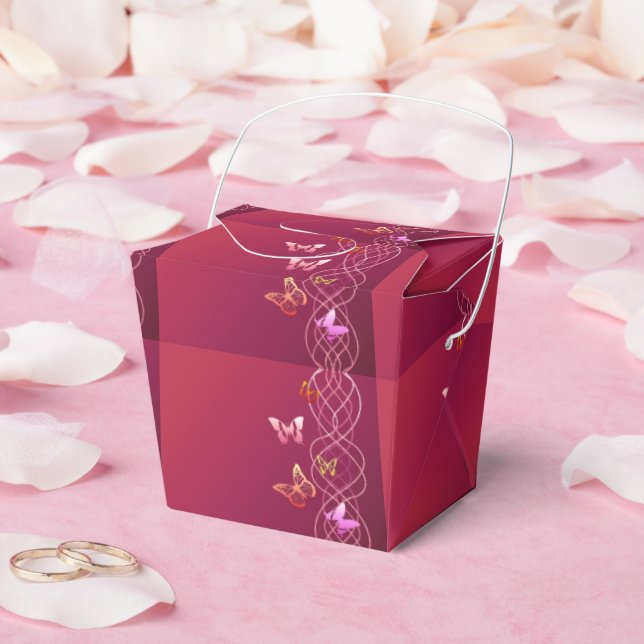 Butterflies Favour Box (Wedding)