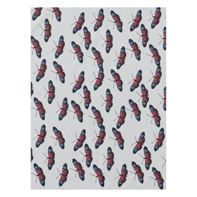 Butterflies Flight Tablecloth (Front)