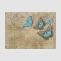 Butterflies Flitting Around While Drinking Tea