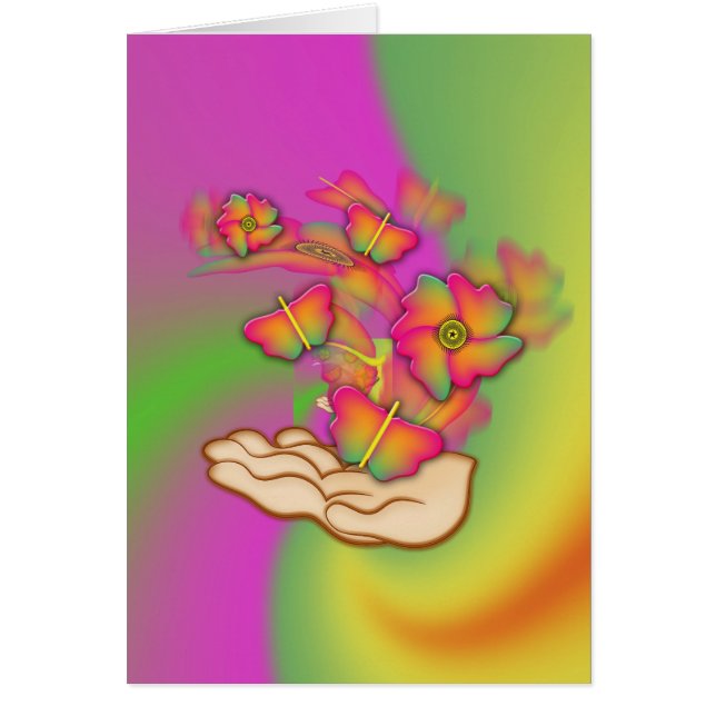 Butterflies & Flowers (Front)