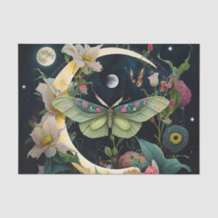 Butterflies, Flowers and the Moon Tissue Paper