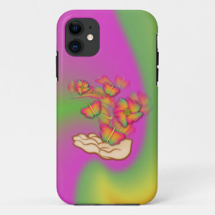 Butterflies & Flowers iPhone 11 Case