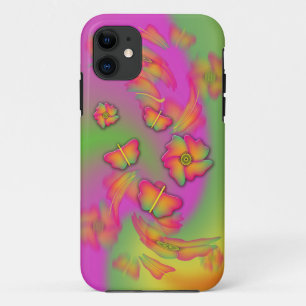 Butterflies & Flowers iPhone 11 Case