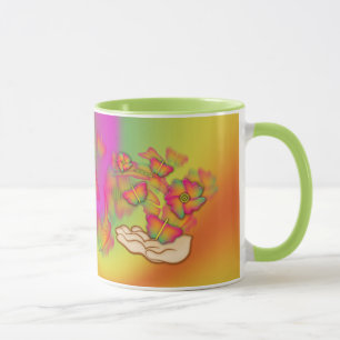 Butterflies & Flowers Mug