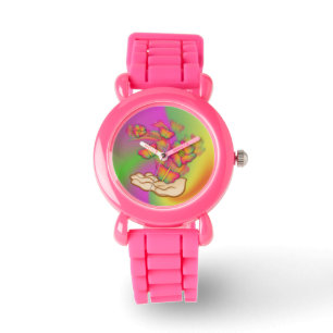 Butterflies & Flowers Watch