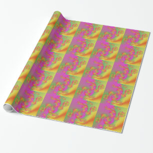 Butterflies & Flowers Wrapping Paper