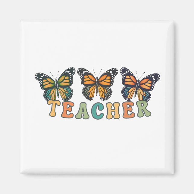 Butterflies Fly High Magnet (Front)