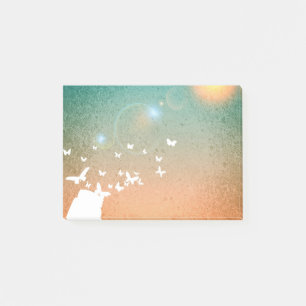 Butterflies Flying Towards the Sun Post-it Notes